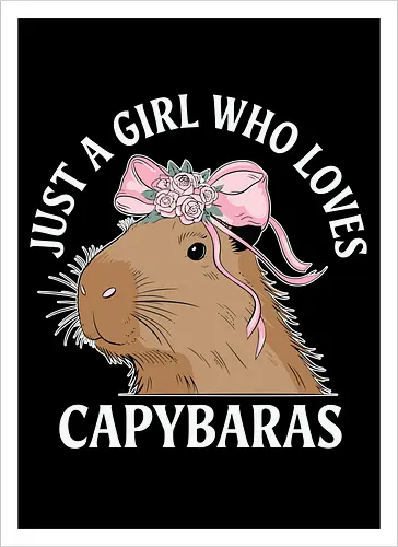 Just a girl who loves capybaras
