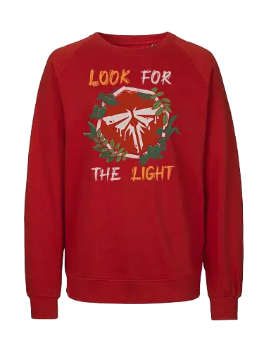 Look for the Light - game, games, gaming, ellie, joel, tlou, Last, gamer, zombie, videogame, abby, clicker, firefly, horror, scary, the last tv show, the last remastered, joel and ellie - Fairtrade Sweatshirt