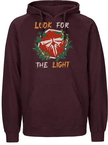 Look for the Light - game, games, gaming, ellie, joel, tlou, Last, gamer, zombie, videogame, abby, clicker, firefly, horror, scary, the last tv show, the last remastered, joel and ellie - Fairtrade Hoodie