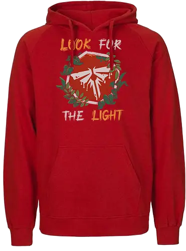 Look for the Light - game, games, gaming, ellie, joel, tlou, Last, gamer, zombie, videogame, abby, clicker, firefly, horror, scary, the last tv show, the last remastered, joel and ellie - Fairtrade Hoodie