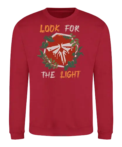 Look for the Light - game, games, gaming, ellie, joel, tlou, Last, gamer, zombie, videogame, abby, clicker, firefly, horror, scary, the last tv show, the last remastered, joel and ellie - Sweatshirt