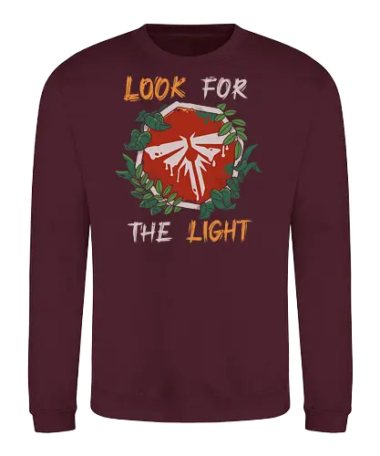 Look for the Light - game, games, gaming, ellie, joel, tlou, Last, gamer, zombie, videogame, abby, clicker, firefly, horror, scary, the last tv show, the last remastered, joel and ellie - Sweatshirt