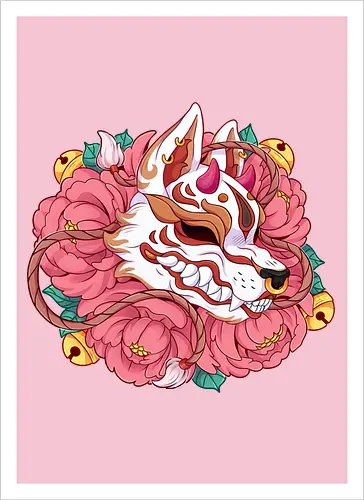 Kitsune Mask