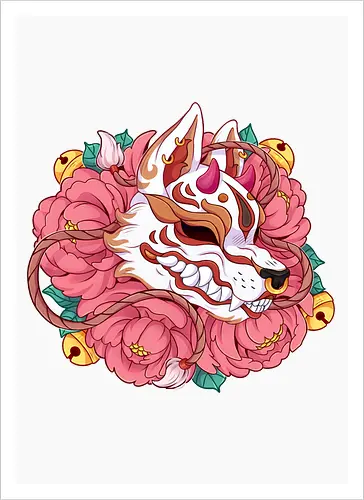 Kitsune Mask