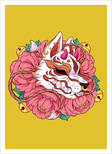 Kitsune Mask