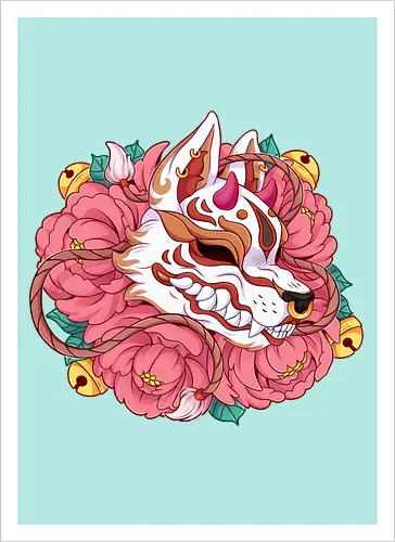Kitsune Mask
