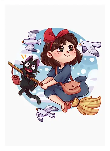 Witch & Cat