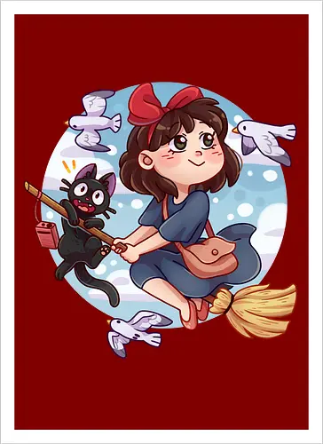 Witch & Cat