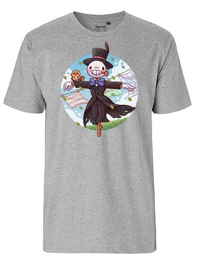 Scarecrow - anime, manga, japan, japanese, otaku, otome, otaku culture, kawaii, cute stuff, turnip - Fairtrade T-Shirt