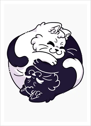 Ying Yang Cats