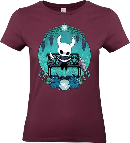 Bug Knight - game, gamer, castlecore, indie game, indie, hollow, Bug Knight, blue, cozy, Bounty Hunter, metroidvania, video game, games, gaming, ghost, little ghost, knight - Standard T-Shirt (Women)