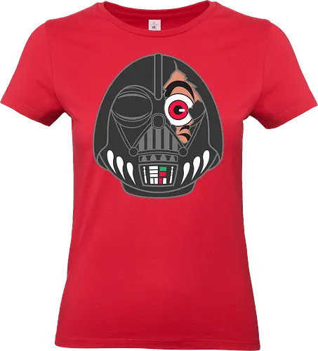 Darth-Uma - Daruma Mashup - daruma, 1977, 80s, 80s movies, cult classic, daruma doll, japan, japanese, japanese art, kawaii, lucky, retro, sci fi, science fiction, vintage - Standard T-Shirt (Women)