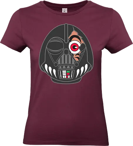 Darth-Uma - Daruma Mashup - daruma, 1977, 80s, 80s movies, cult classic, daruma doll, japan, japanese, japanese art, kawaii, lucky, retro, sci fi, science fiction, vintage - Standard T-Shirt (Women)