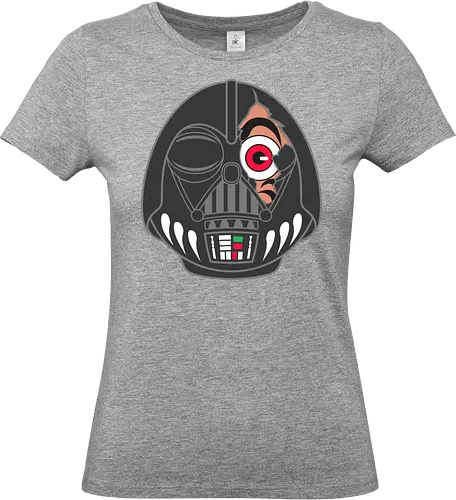 Darth-Uma - Daruma Mashup - daruma, 1977, 80s, 80s movies, cult classic, daruma doll, japan, japanese, japanese art, kawaii, lucky, retro, sci fi, science fiction, vintage - Standard T-Shirt (Women)