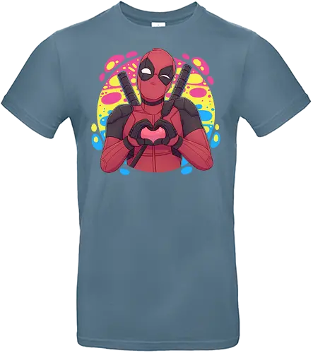 Lovepool - luz, LGBTQIA+, LGBT, pride, lesbians, gay, cartoon, drag queen, love, pride characters, pride month, trans, pansexual, pansexuality, hero, anti hero - Standard T-Shirt