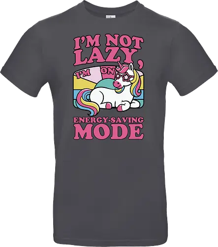 I'm on energy-saving mode