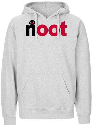 Nootella! - pingu, penguin, clay, nostalgia, nutella, funny, cream, chocolate, logo, mashup - Fairtrade Hoodie