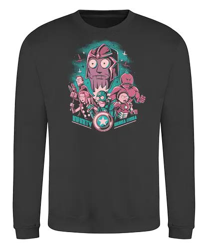 Infinity Wars - Rick and Morty, Infinity Wars, Rick, Morty - Sweatshirt