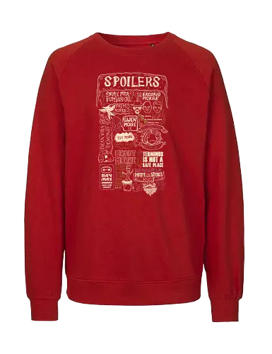 Spoilers - Spoilers, Spider man, Dragon - Fairtrade Sweatshirt