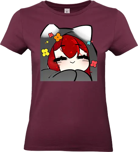Nina emote in kuschelstimmung - Yuzuh1r4, Xlxwnz, safespace, dbd, gaming, streaming, twitch - Standard T-Shirt (Women)