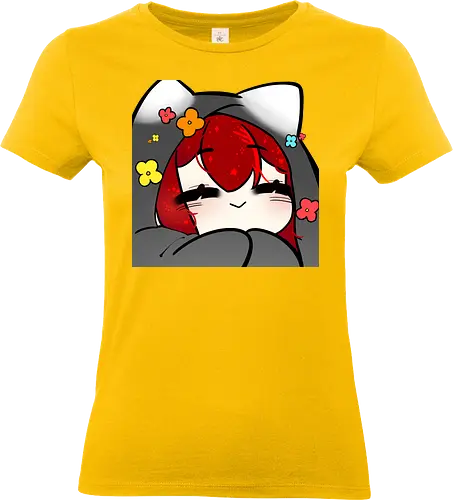 Nina emote in kuschelstimmung - Yuzuh1r4, Xlxwnz, safespace, dbd, gaming, streaming, twitch - Standard T-Shirt (Women)