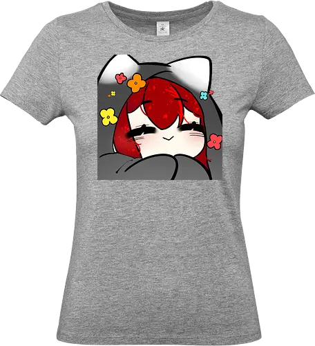 Nina emote in kuschelstimmung - Yuzuh1r4, Xlxwnz, safespace, dbd, gaming, streaming, twitch - Standard T-Shirt (Women)