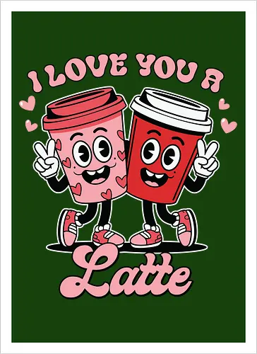I love you a latte