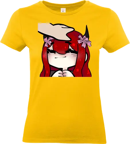 Nina streichel emote  - Yuzuh1r4, Xlxwnz, safespace, dbd, gaming, streaming, twitch - Standard T-Shirt (Women)