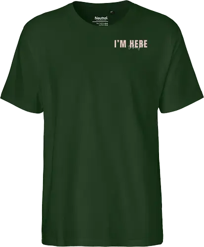 Here To Help - Rosa mit weißer Schrift