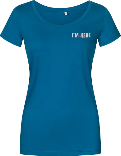 Here To Help - Rosa mit weißer Schrift