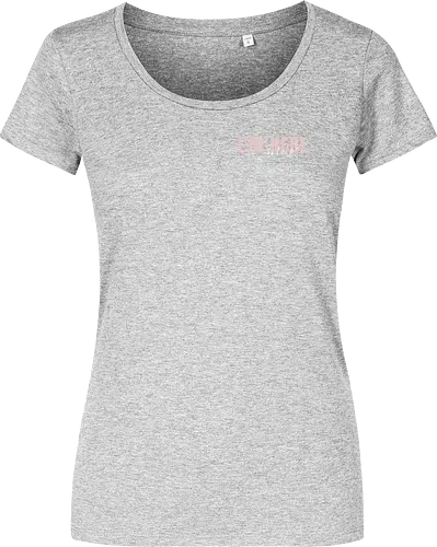 Here To Help - Rosa mit weißer Schrift - Women T-Shirt