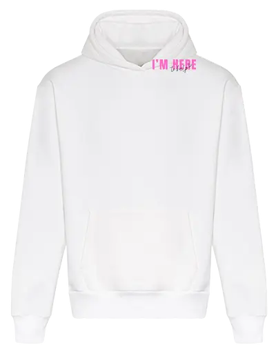 Here To Help - Pink mit schwarzer Schrift