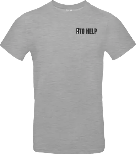 Here To Help 3 - schwarze Schrift