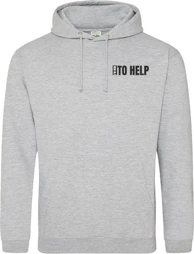 Here To Help 3 - schwarze Schrift