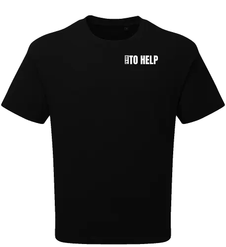 Here To Help 3 - weiße Schrift
