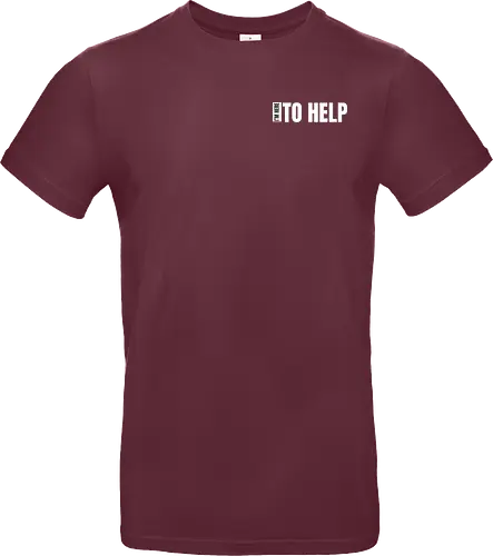 Here To Help 3 - weiße Schrift