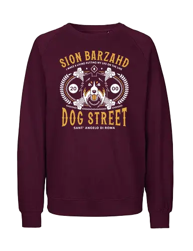 Sion Barzahd Emblem - bouncer, final, sion, kou, volt, dog street, jrpg, fantasy, video game, gaming, gamer, angelo, Rinoa, dominique cross, fighting game, retro - Fairtrade Sweatshirt