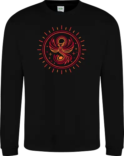 Minimal Phoenix Bird