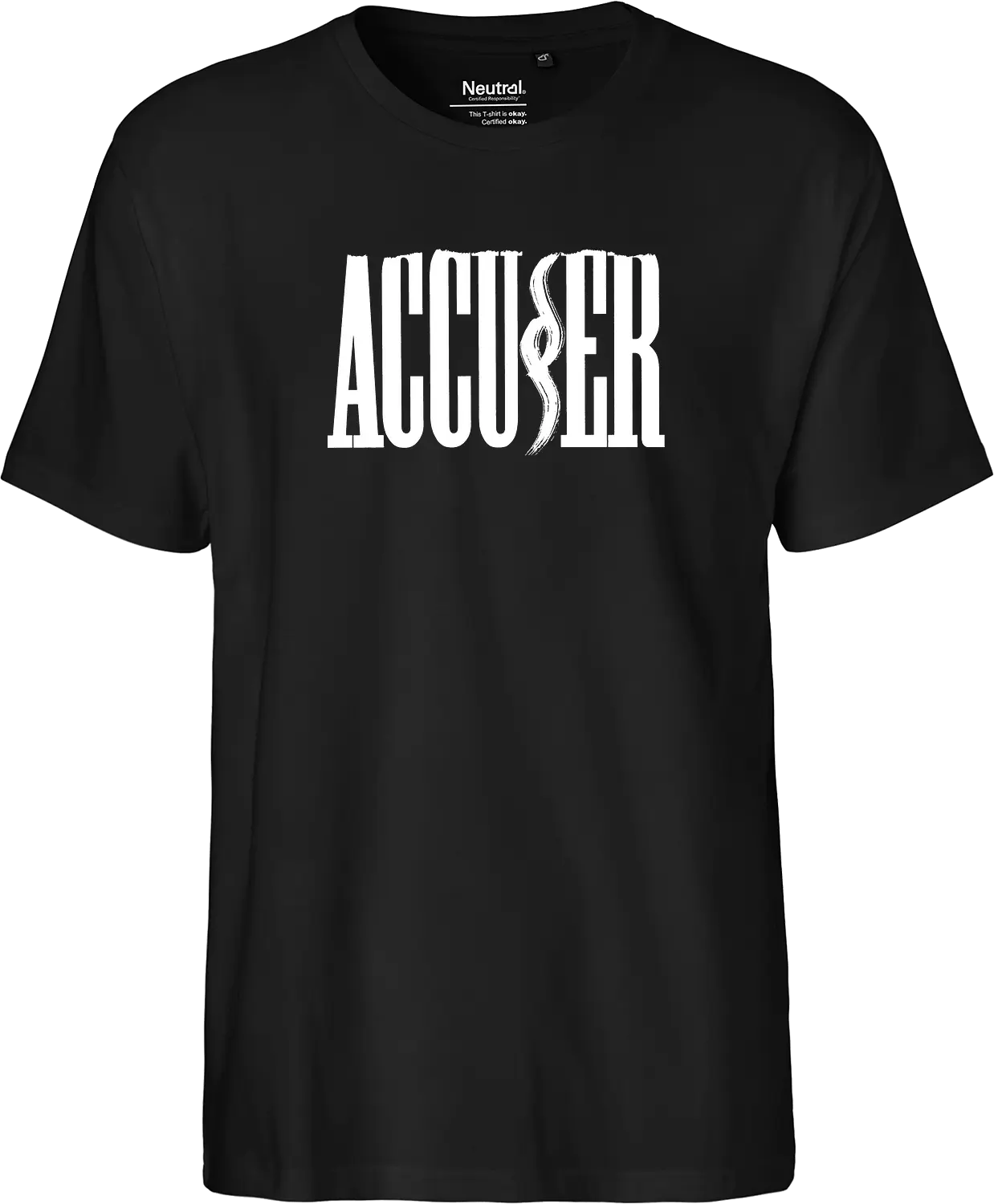 Accuser Logo - Fairtrade T-Shirt