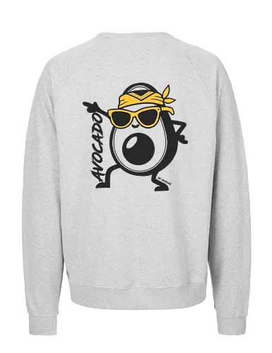 Avocado Gelb - Saisonstart2025, motorrad, bike, biker, Bremen, Niedersachsen, Oldenburg, Leer, Norden, Emsland, Cloppenburg - Fairtrade Sweatshirt