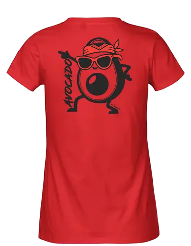 Avocado Rot  - Emsland, Cloppenburg, Saisonstart2025, motorrad, bike, biker, Bremen, Niedersachsen, Oldenburg, Leer, Norden - Fairtrade Girl Shirt