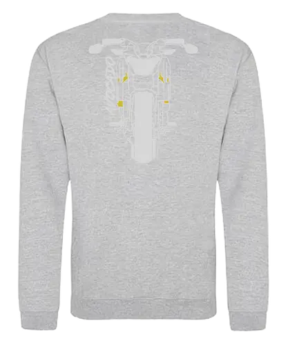 Kawasaki Z650, 2018, 2,  weiß - bike, Cloppenburg, Saisonstart2025, motorrad, biker, Bremen, Niedersachsen, Oldenburg, Leer, Norden, Emsland - Sweatshirt