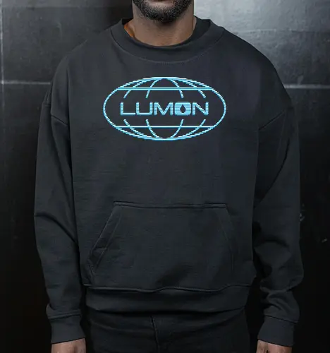 Lumon Industries - Lumon Industries, Retro, lumon, severance, tv - Cropped Sweatshirt