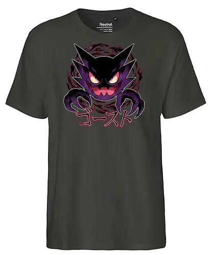 Dream Eater - ghost, Pocket, spooky, Ghost, haunted, ghost type, ghostly, phantom - Fairtrade T-Shirt