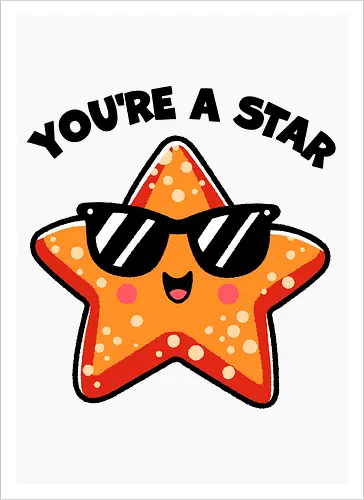 You're a star