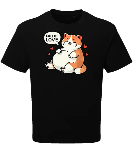 Full of love cat