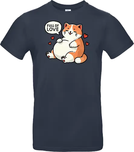 Full of love cat