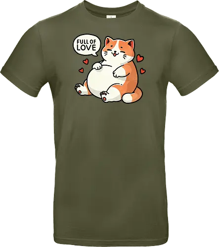 Full of love cat