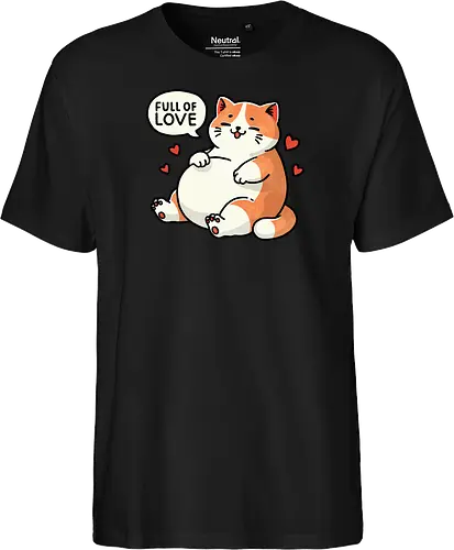 Full of love cat