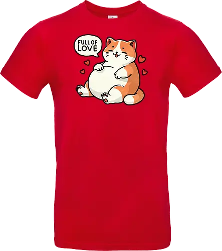Full of love cat